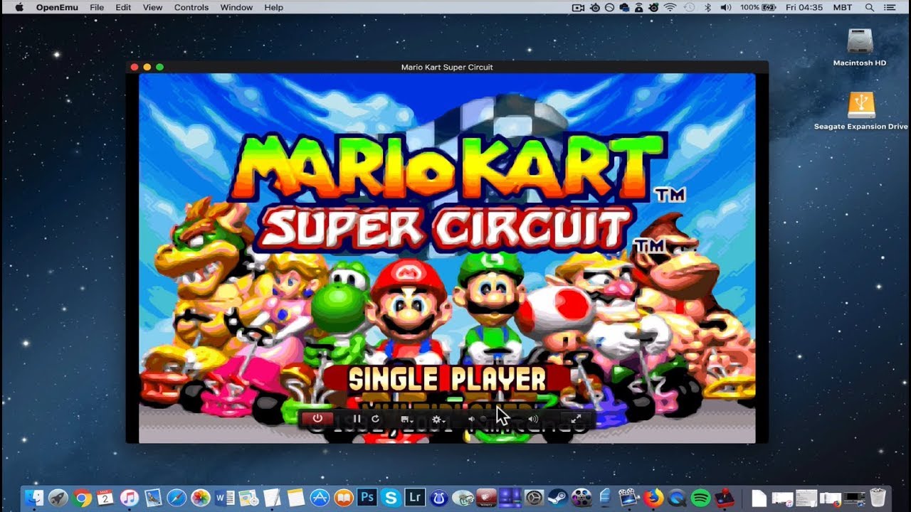 mario kart gamecube emulator for mac